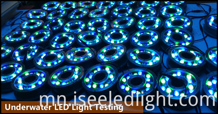 underwater light aging test